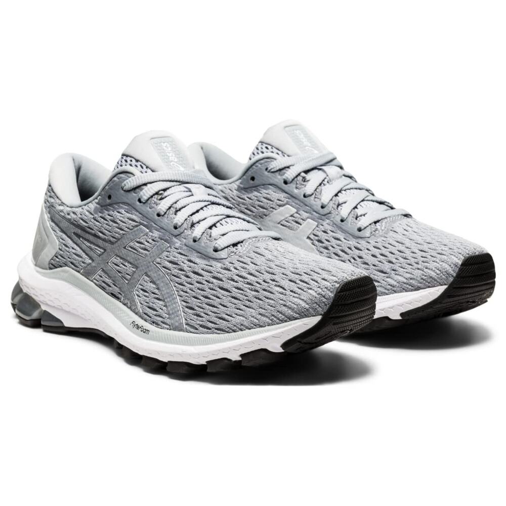 ASICS Women GT-1000 9 Running Shoes Carrier Piedmont Grey/Pure Silver 9.5 M